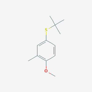 molecular formula C12H18OS B8077779 CID 137948664 