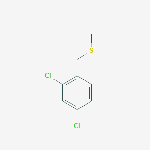 2,4-Dichloro-1-(methylsulfanylmethyl)benzene