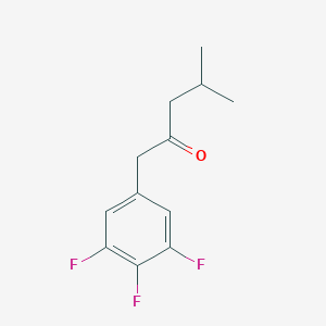 molecular formula C12H13F3O B8078163 CID 137948850 