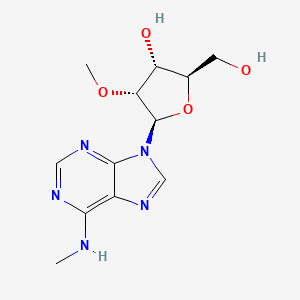 molecular formula C12H17N5O4 B8078326 Sulodexide CAS No. 57821-29-1