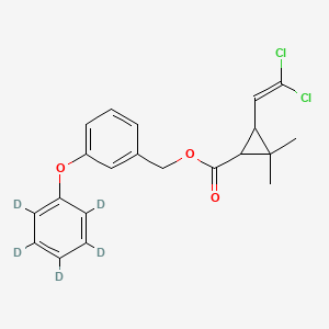 molecular formula C21H20Cl2O3 B8078339 Permethrin-d5 