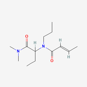 molecular formula C13H24N2O2 B8078346 克罗丙酰胺 CAS No. 3544-46-5