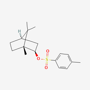 molecular formula C17H24O3S B8078443 [(1R,2R,4R)-1,7,7-trimethyl-2-bicyclo[2.2.1]heptanyl] 4-methylbenzenesulfonate 