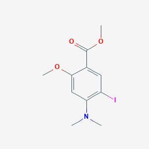 Methyl 4-(dimethylamino)-5-iodo-2-methoxybenzoate