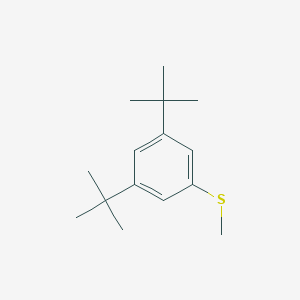 molecular formula C15H24S B8078509 (3,5-Di-tert-butylphenyl)(methyl)sulfane 
