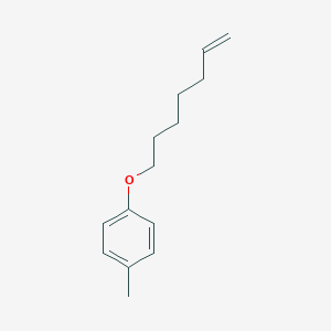 molecular formula C14H20O B8078734 1-Hept-6-enoxy-4-methylbenzene 
