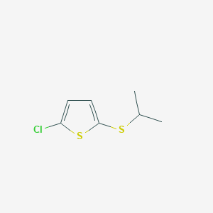 molecular formula C7H9ClS2 B8078763 CID 137948583 