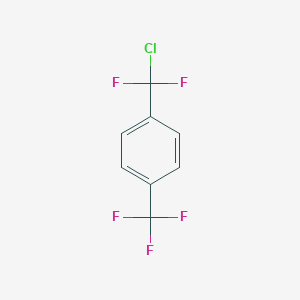 molecular formula C8H4ClF5 B080788 1-(氯二氟甲基)-4-(三氟甲基)苯 CAS No. 13947-94-9