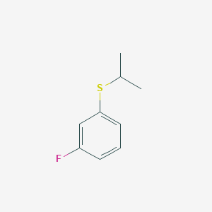 1-Fluoro-3-propan-2-ylsulfanylbenzene