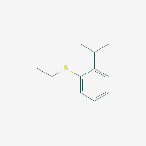 1-(1-Methylethyl)-2-[(1-methylethyl)thio]benzene