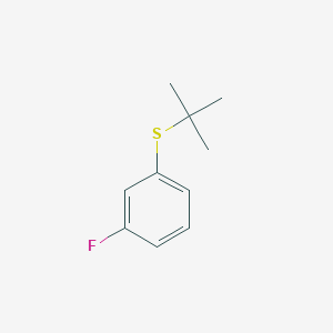1-Tert-butylsulfanyl-3-fluorobenzene