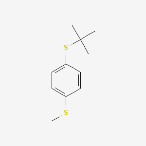 1-Tert-butylsulfanyl-4-methylsulfanylbenzene