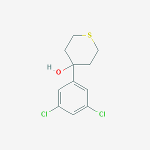 4-(3,5-Dichlorophenyl)thian-4-ol