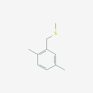 molecular formula C10H14S B8079308 Methyl 2,5-dimethylbenzyl sulfide 