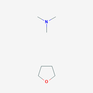 N,N-dimethylmethanamine;oxolane