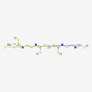 molecular formula C8H12MnN4S8Zn B8079549 CID 91570 