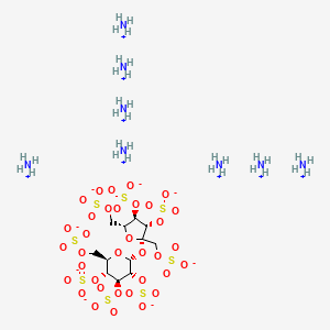 molecular formula C12H46N8O35S8 B8079564 Sucrosofate ammonium CAS No. 131587-92-3
