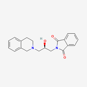 (R)-2-(3-(3,4-Dihydroisoquinolin-2(1H)-yl)-2-hydroxypropyl)isoindoline-1,3-dione