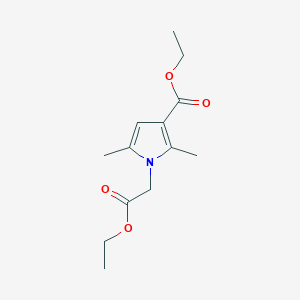 ethyl 1-(2-ethoxy-2-oxoethyl)-2,5-dimethyl-1H-pyrrole-3-carboxylate