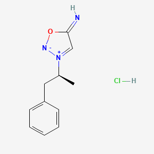 (S)-5-Imino-3-(1-phenylpropan-2-yl)-5H-1,2,3-oxadiazol-3-ium-2-ide HCl