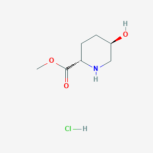 molecular formula C7H14ClNO3 B8080078 CID 127263763 