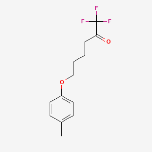 1,1,1-Trifluoro-6-(4-methylphenoxy)hexan-2-one