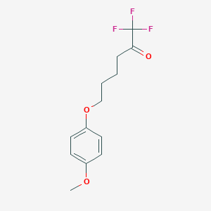 molecular formula C13H15F3O3 B8080492 CID 137948431 