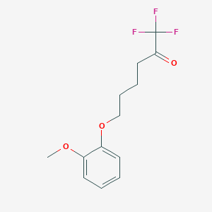 molecular formula C13H15F3O3 B8080499 CID 137948433 