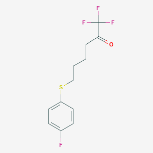 molecular formula C12H12F4OS B8080522 CID 137948440 