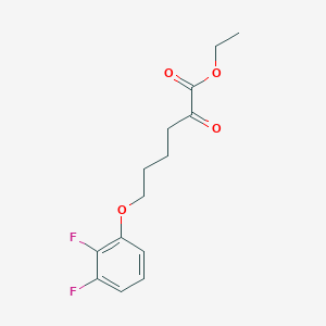 molecular formula C14H16F2O4 B8080552 CID 137948454 