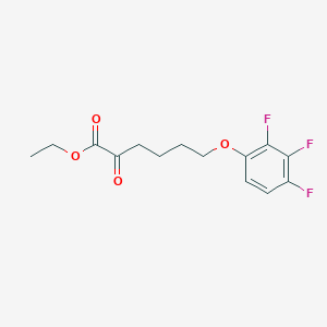 molecular formula C14H15F3O4 B8080559 CID 137948458 