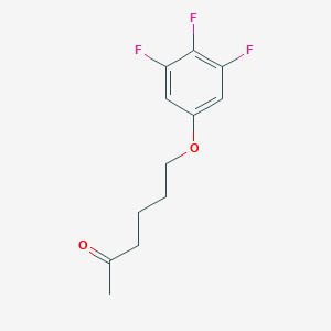 molecular formula C12H13F3O2 B8080739 CID 137948574 