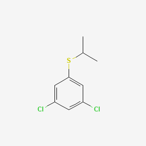 molecular formula C9H10Cl2S B8080779 (3,5-Dichloro-phenyl)-isopropyl sulfide 