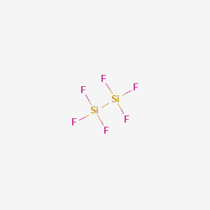 molecular formula F6Si2 B080809 Hexafluorodisilane CAS No. 13830-68-7