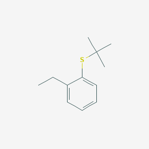 molecular formula C12H18S B8080903 1-Tert-butylsulfanyl-2-ethylbenzene 