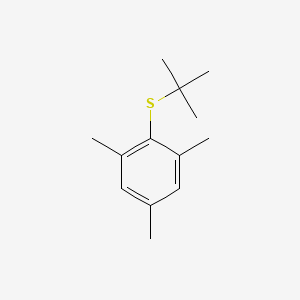 molecular formula C13H20S B8080935 t-Butyl(2,4,6-trimethylphenyl)sulfide CAS No. 42157-59-5