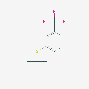 1-(tert-Butylsulfanyl)-3-(trifluoromethyl)benzene