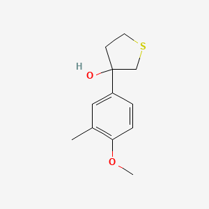 molecular formula C12H16O2S B8081067 CID 137948734 
