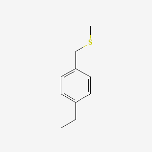 molecular formula C10H14S B8081231 (4-Ethylbenzyl)methyl sulfide 