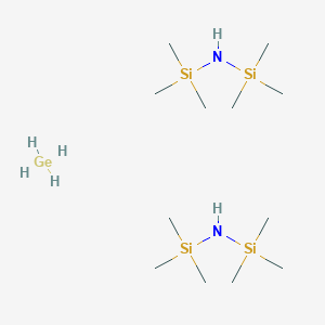 molecular formula C12H42GeN2Si4 B8081276 CID 91996114 