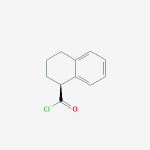 molecular formula C11H11ClO B8081283 (S)-1,2,3,4-tetrahydro-1-naphthoyl chloride 