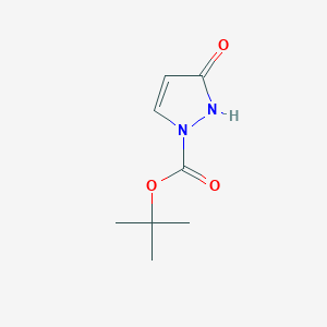 tert-Butyl 3-oxo-2,3-dihydro-1H-pyrazole-1-carboxylate