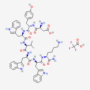 molecular formula C59H69F3N12O12 B8081559 Men 10376 (TFA) 