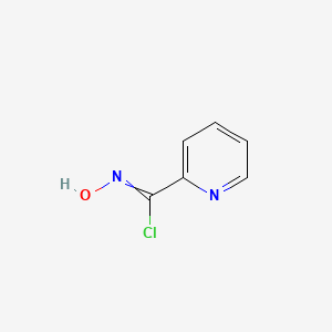 molecular formula C6H5ClN2O B8081628 N-Hydroxypicolinimidoyl chloride 