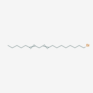 molecular formula C18H33Br B8081635 18-Bromo-octadeca-6,9-diene 