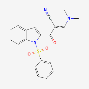 molecular formula C20H17N3O3S B8081651 C20H17N3O3S 