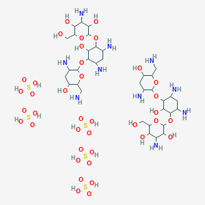 molecular formula C36H84N10O38S5 B8081766 CID 73152402 