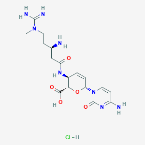 molecular formula C17H27ClN8O5 B8081906 Blasticidine S hydrochloride 