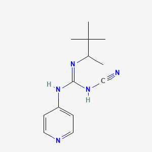 molecular formula C13H19N5 B8081958 Pinacidil CAS No. 113563-69-2