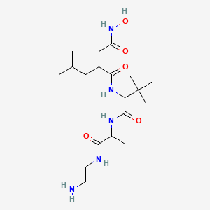 molecular formula C19H37N5O5 B8082163 TNF Protease Inhibitor 2 